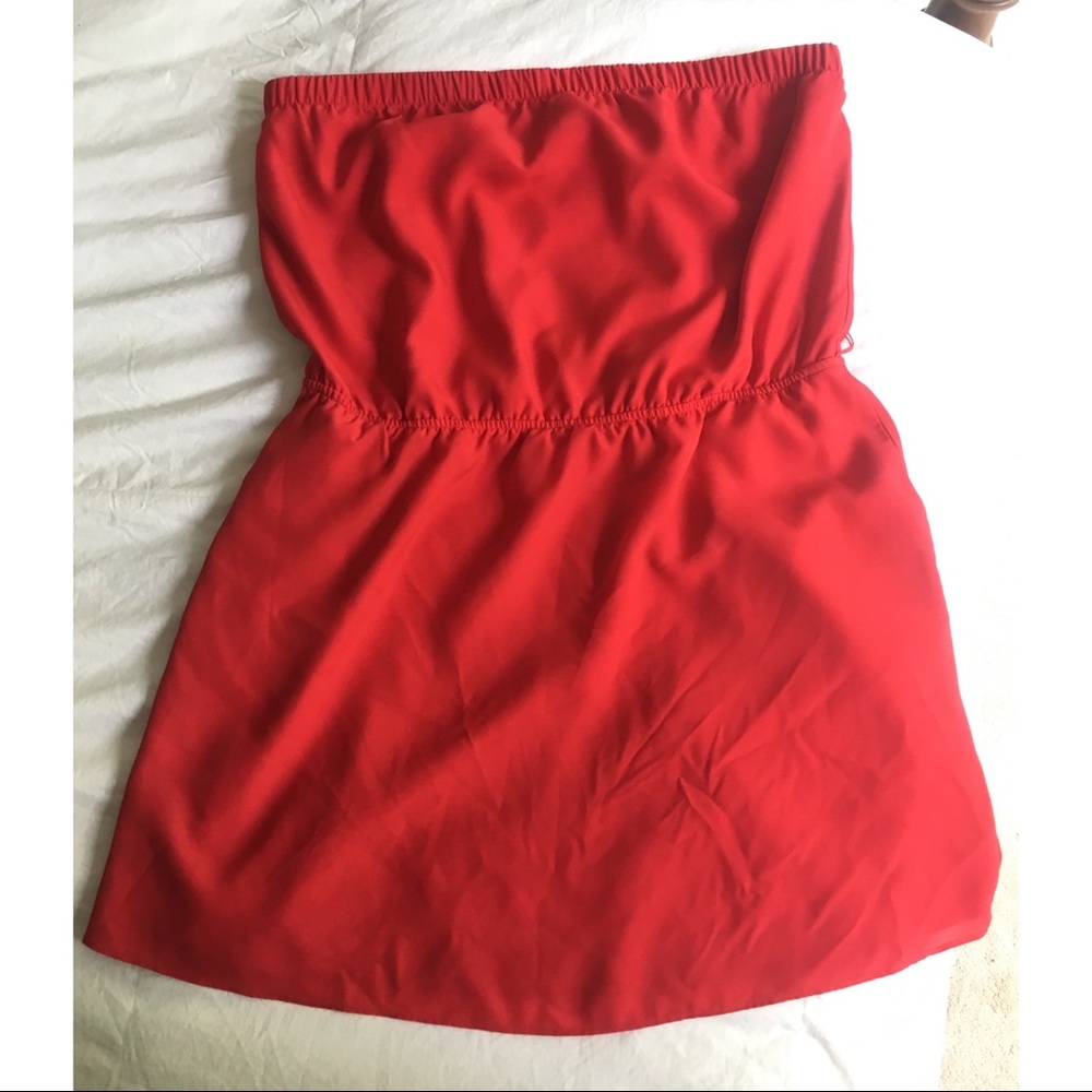 EXPRESS strapless dress